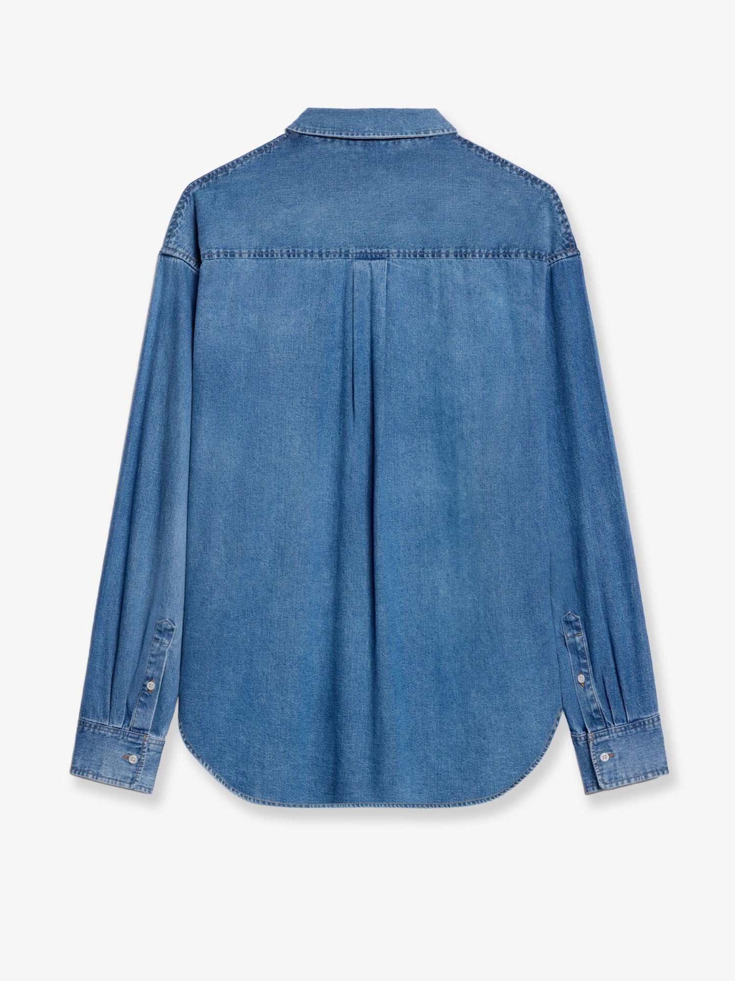 Celine Men's Loose Denim Shirt Blue