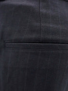 Tonywack Men's Loose Fit Cotton Trousers Blue, view 3