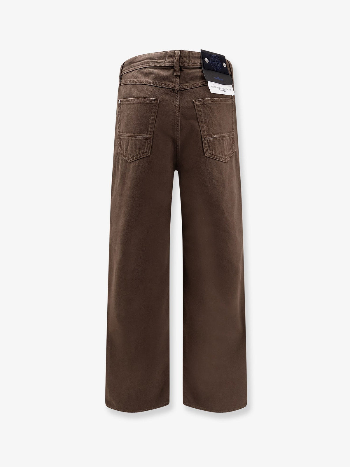 Stone Island Men's Loose Fit Denim Jeans UMBER