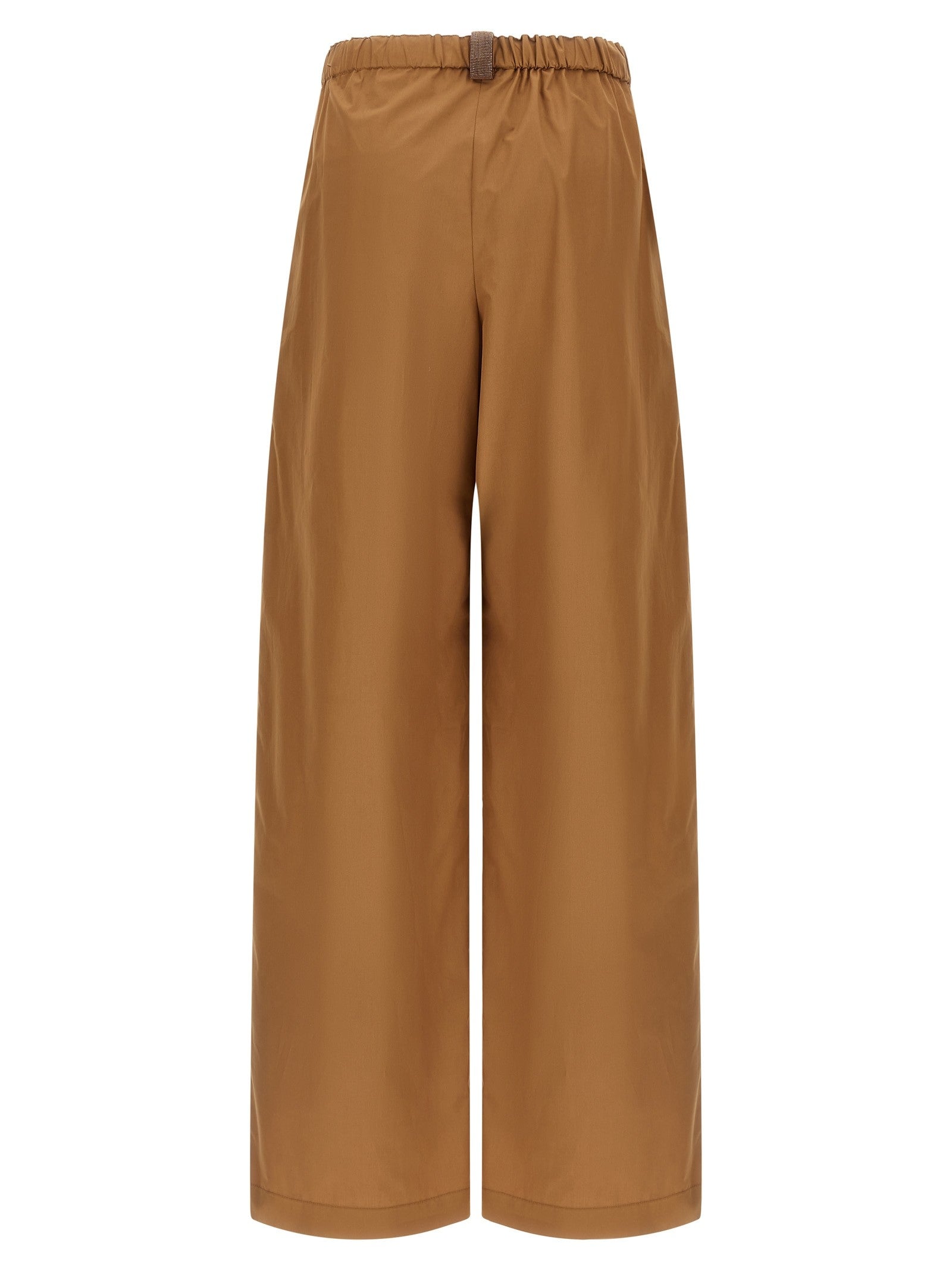 Fabiana Filippi Loose Leg Pants Brown