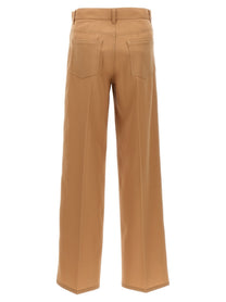 Jil Sander Loose Leg Pants Beige