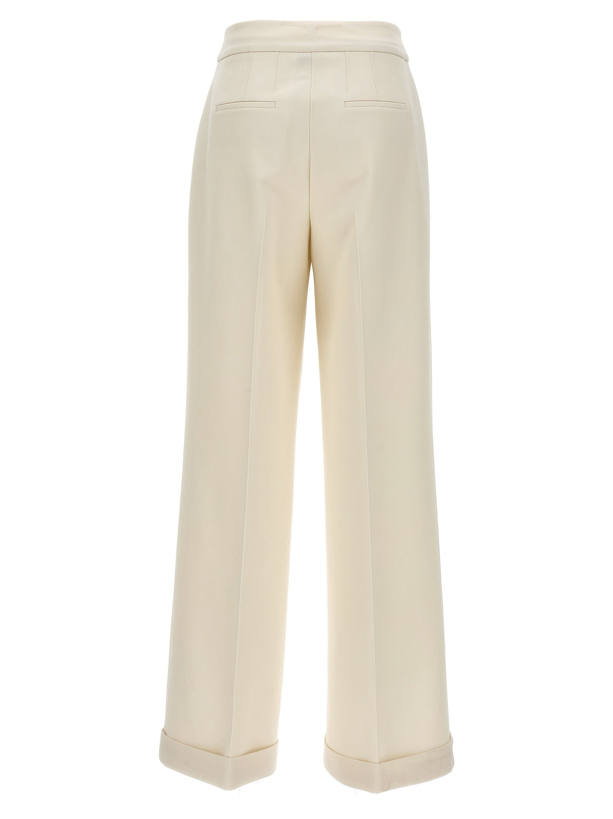 Kiton Loose Leg Pants White, view 2