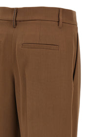Brunello Cucinelli Loose Leg Pants Brown