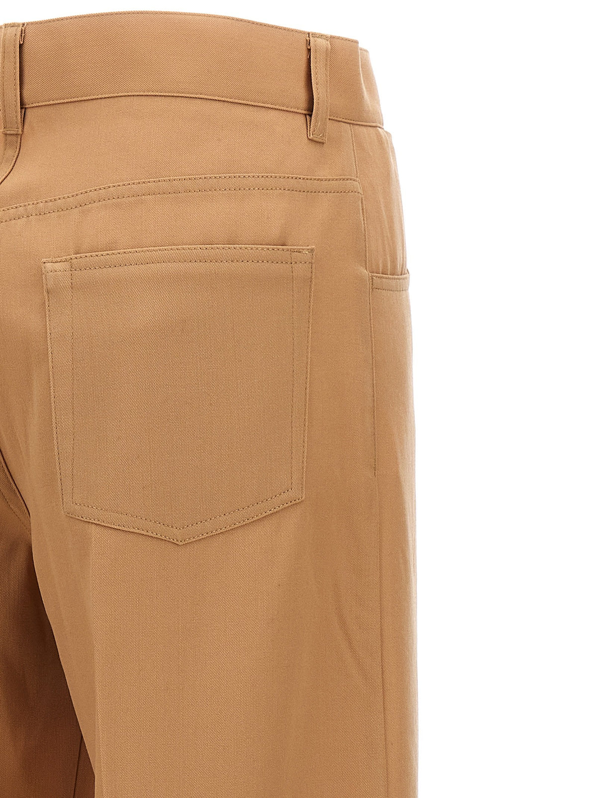 Jil Sander Loose Leg Pants Beige, view 4