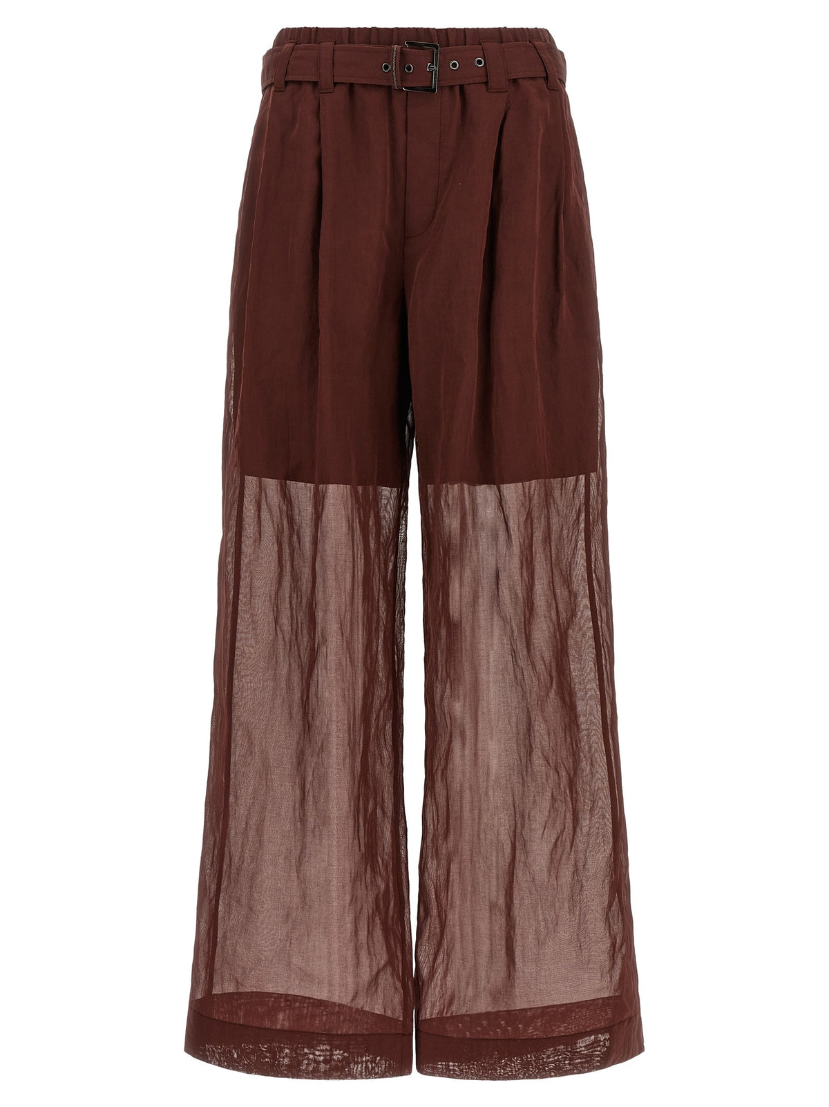 Brunello Cucinelli Loose Pants Red