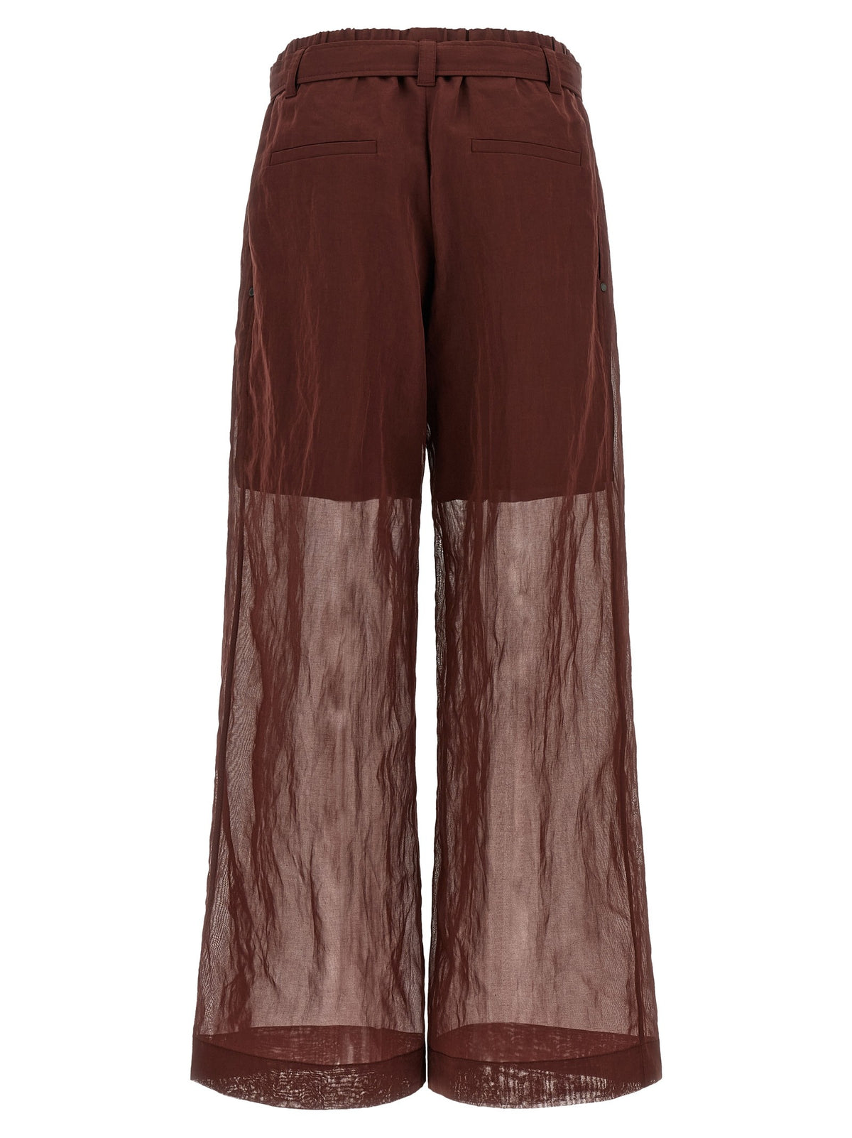 Brunello Cucinelli Loose Pants Red, view 2