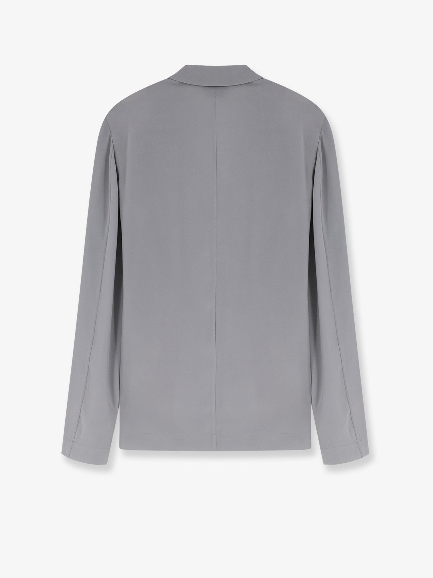 Alysi Women's Loose Silk Blazer Grey