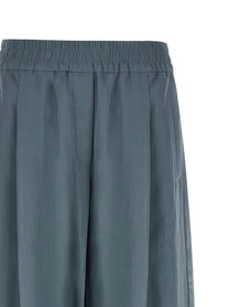 Brunello Cucinelli Loose Track Pants Blue