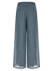 Brunello Cucinelli Loose Track Pants Blue