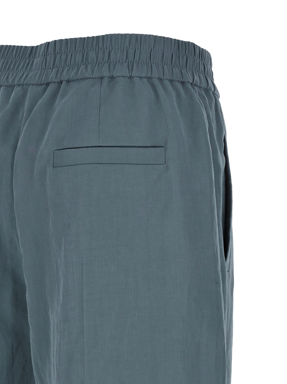 Brunello Cucinelli Loose Track Pants Blue, view 4