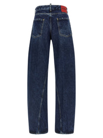 Dsquared2 Loose Twst Jeans Blue