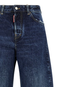 Dsquared2 Loose Twst Jeans Blue