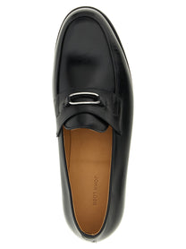John Lobb Lopez Ring Loafers Black