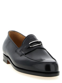 John Lobb Lopez Ring Loafers Black