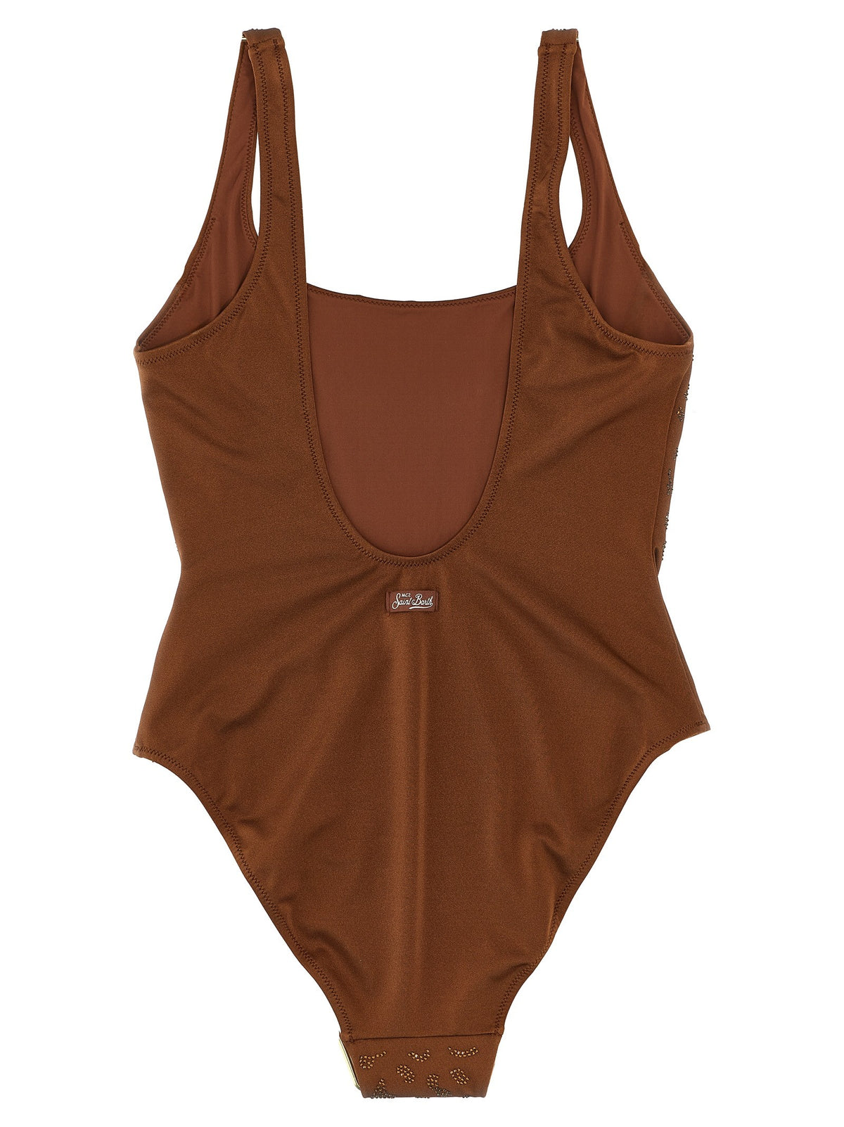 Mc2 Saint Barth Lora One Piece Swimsuit Brown