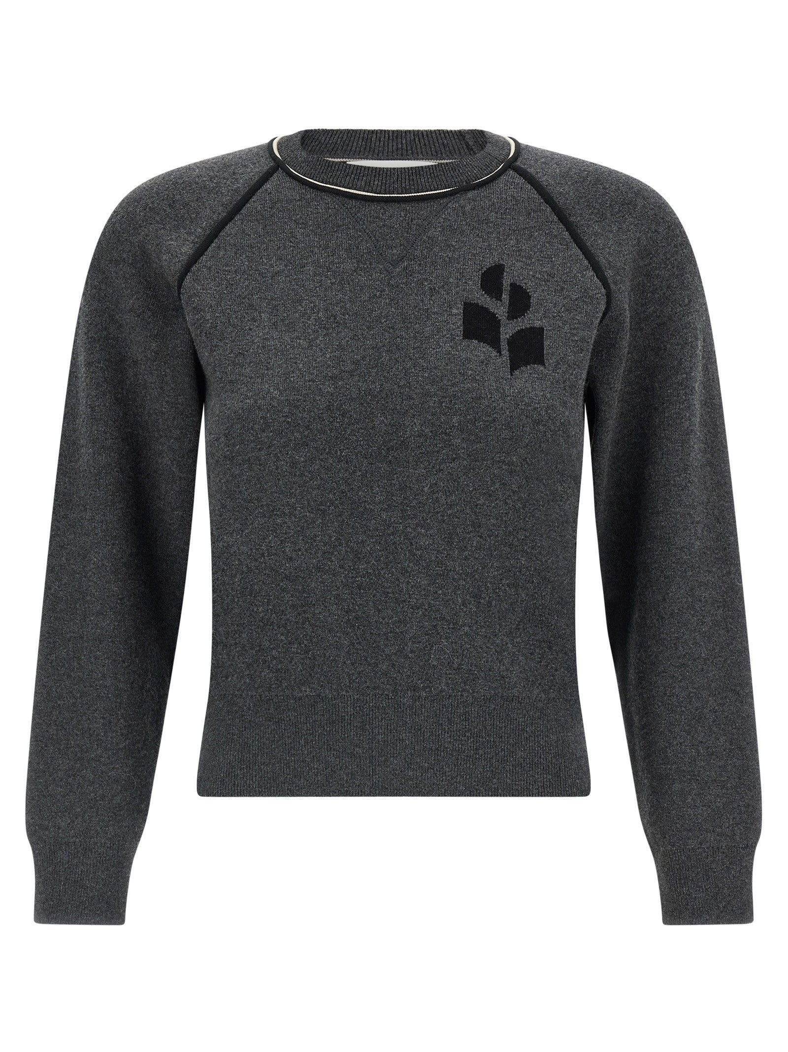 Isabel Marant Étoile Loriby Knit Sweatshirt Grey