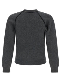 Isabel Marant Étoile Loriby Knit Sweatshirt Grey