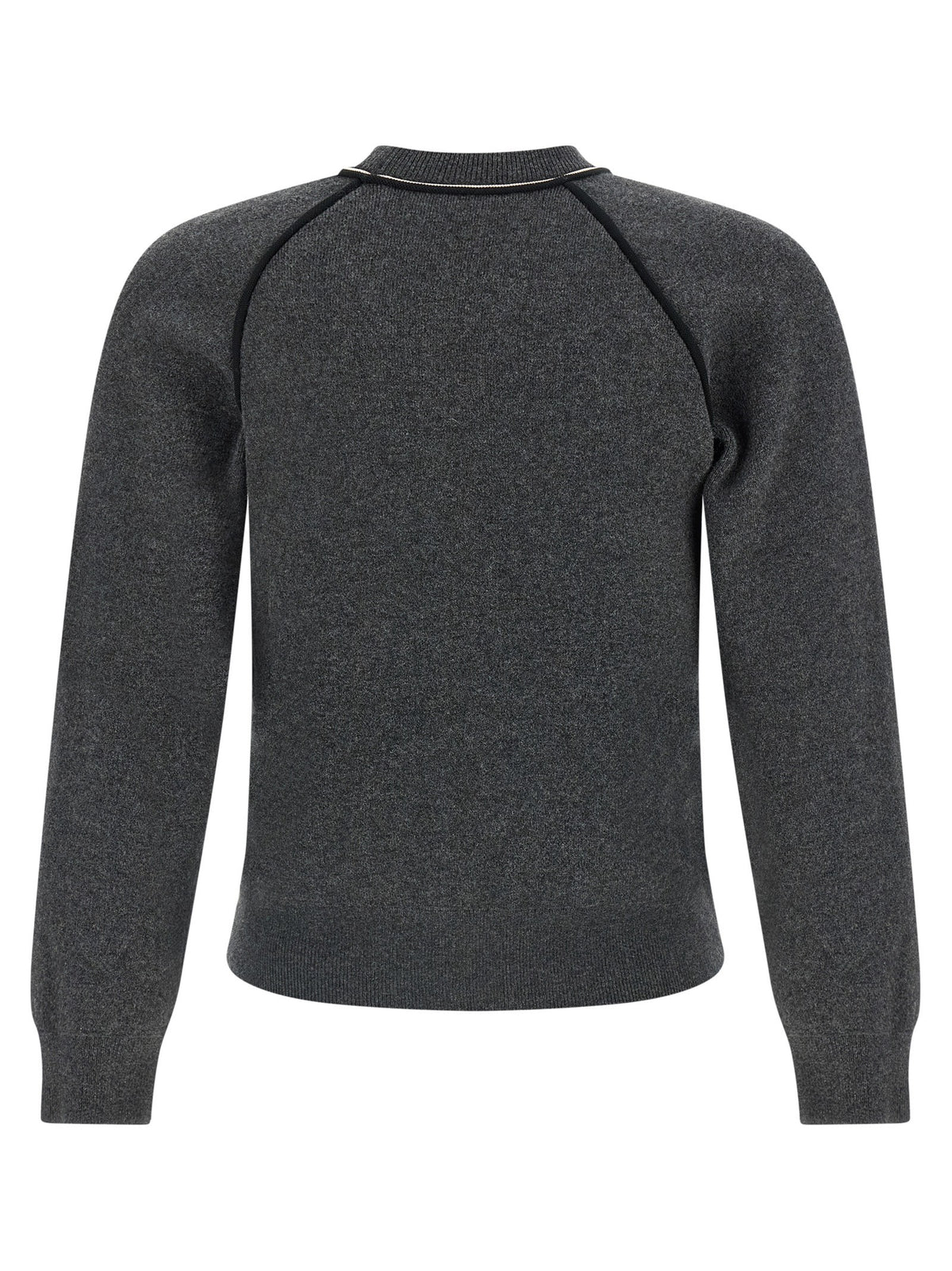 Isabel Marant Étoile Loriby Knit Sweatshirt Grey, view 2