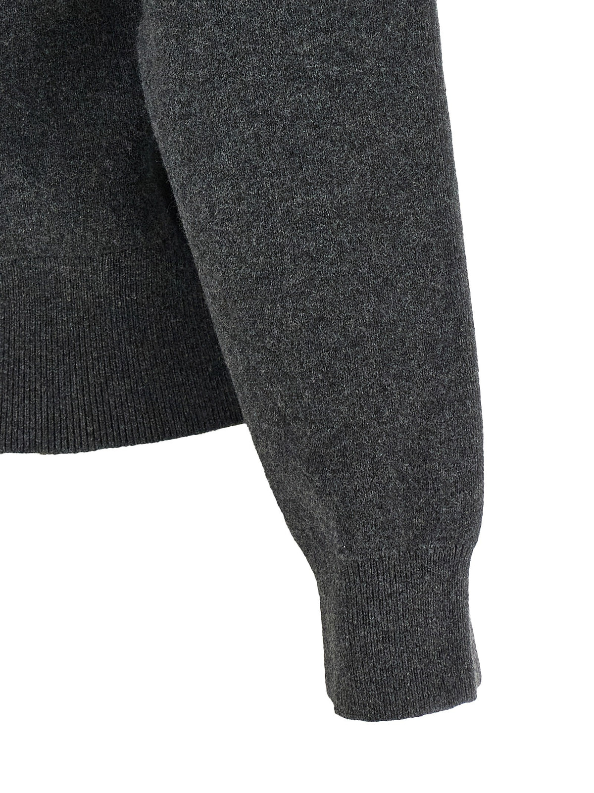 Isabel Marant Étoile Loriby Knit Sweatshirt Grey, view 4