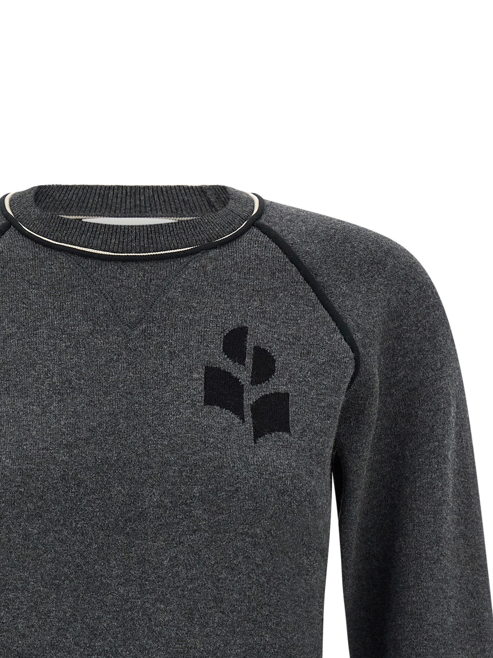 Isabel Marant Étoile Loriby Knit Sweatshirt Grey