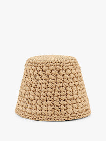 LORO PIANA - Loro Piana Jasmine Rafia Cloche Hat - Woman-&gt;Accessories-&gt;Hats