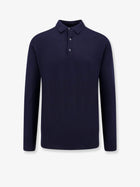 Loro Piana Men's Wish Virgin Wool Polo Shirt TOTAL ECLIPSE