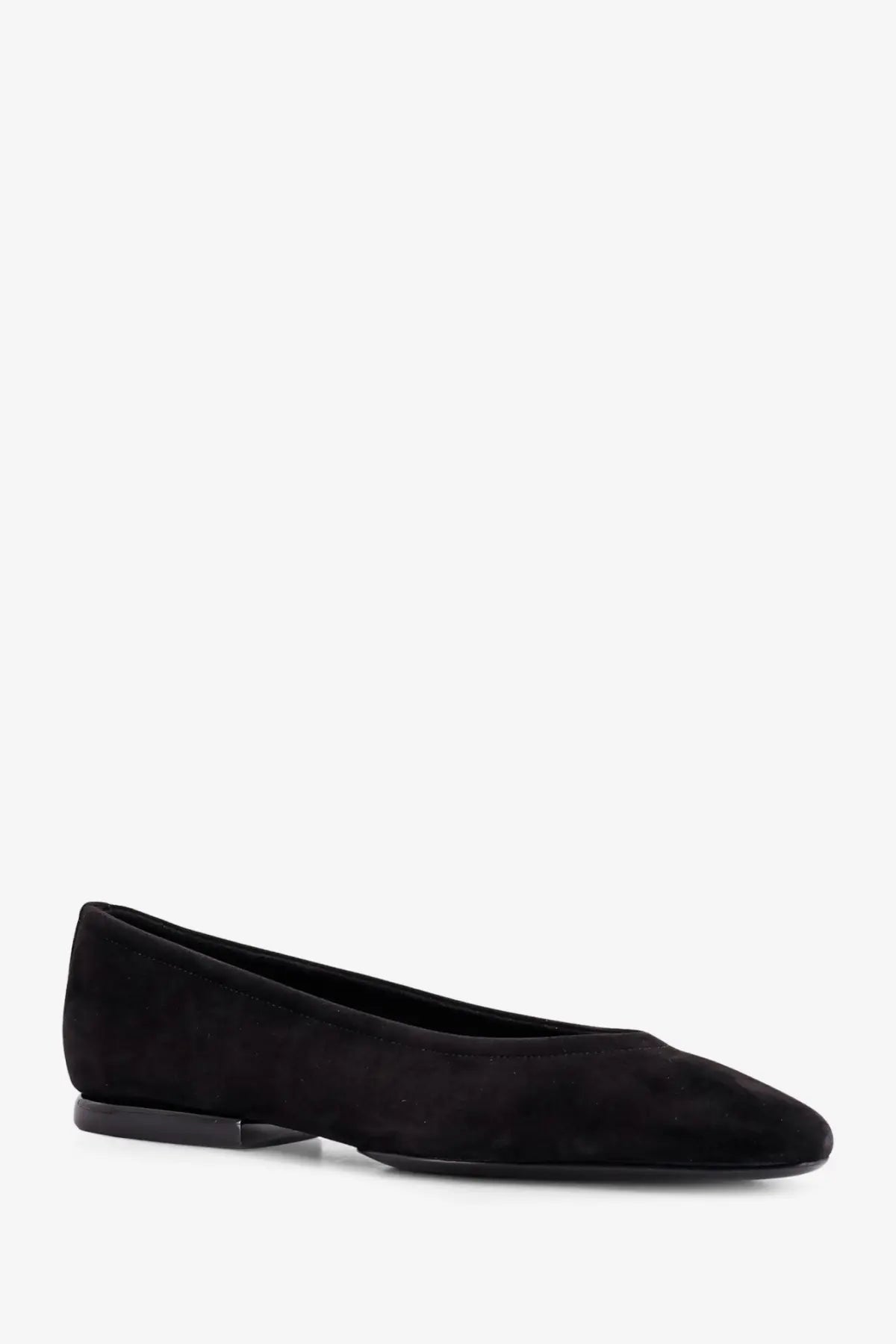 Loro Piana Women's Primula Suede Ballerinas Black, view 2