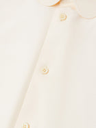 Loro Piana Women's Thea Silk Shirt White, view 3