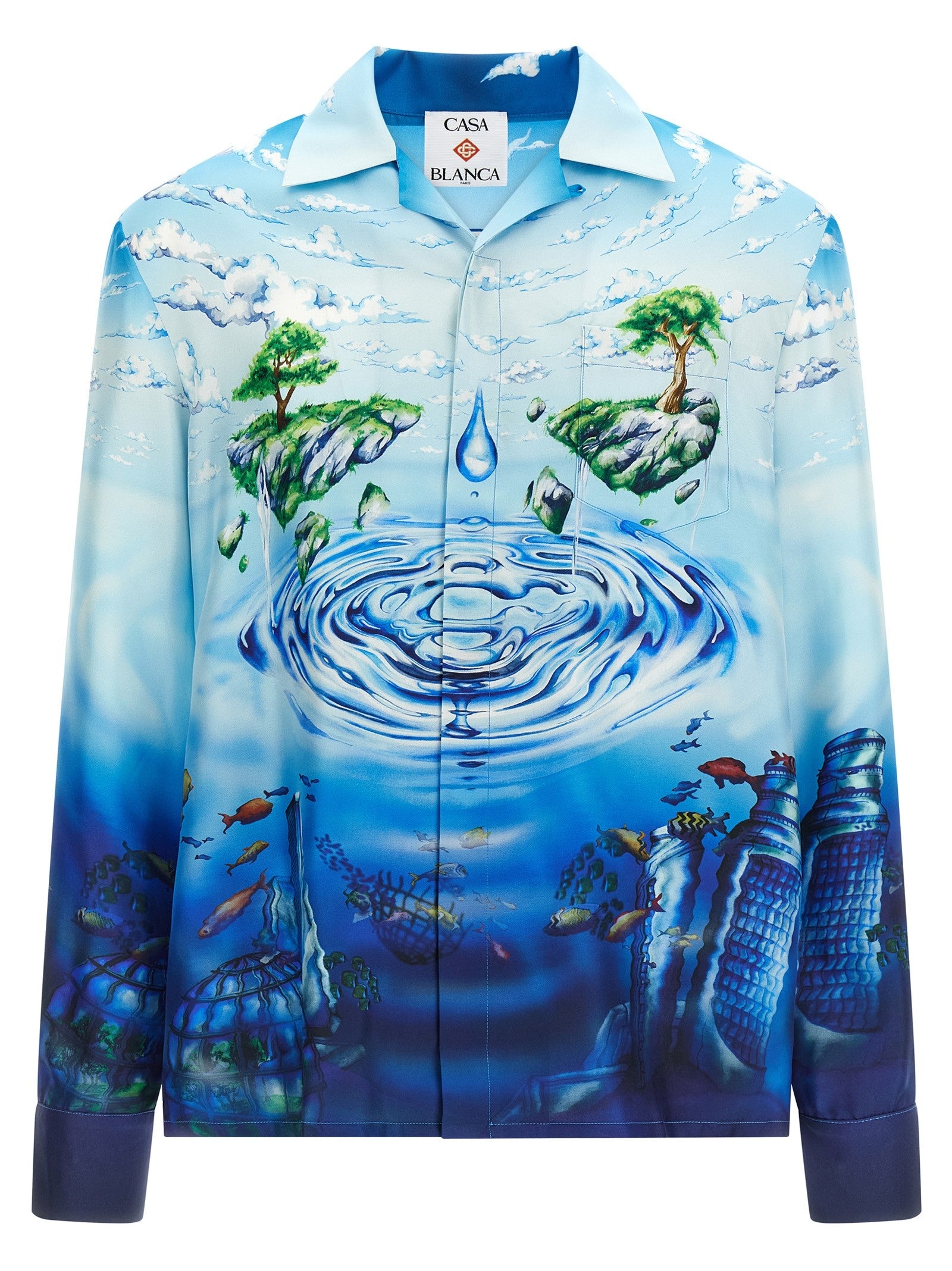 Casablanca Lost Atlantis Shirt Gold