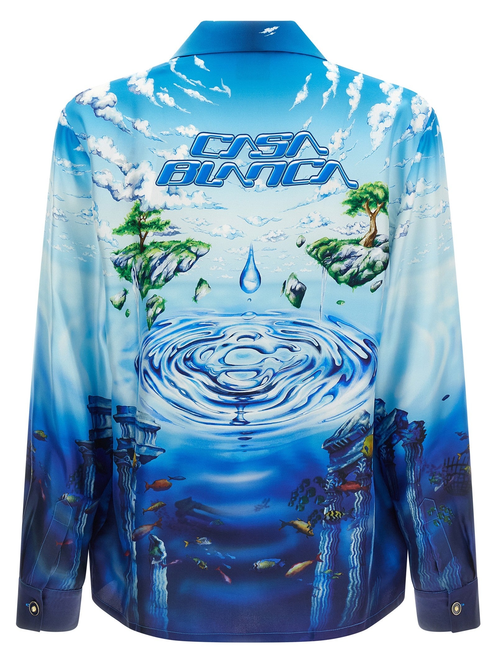 Casablanca Lost Atlantis Shirt Gold