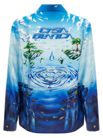 Casablanca Lost Atlantis Shirt Gold
