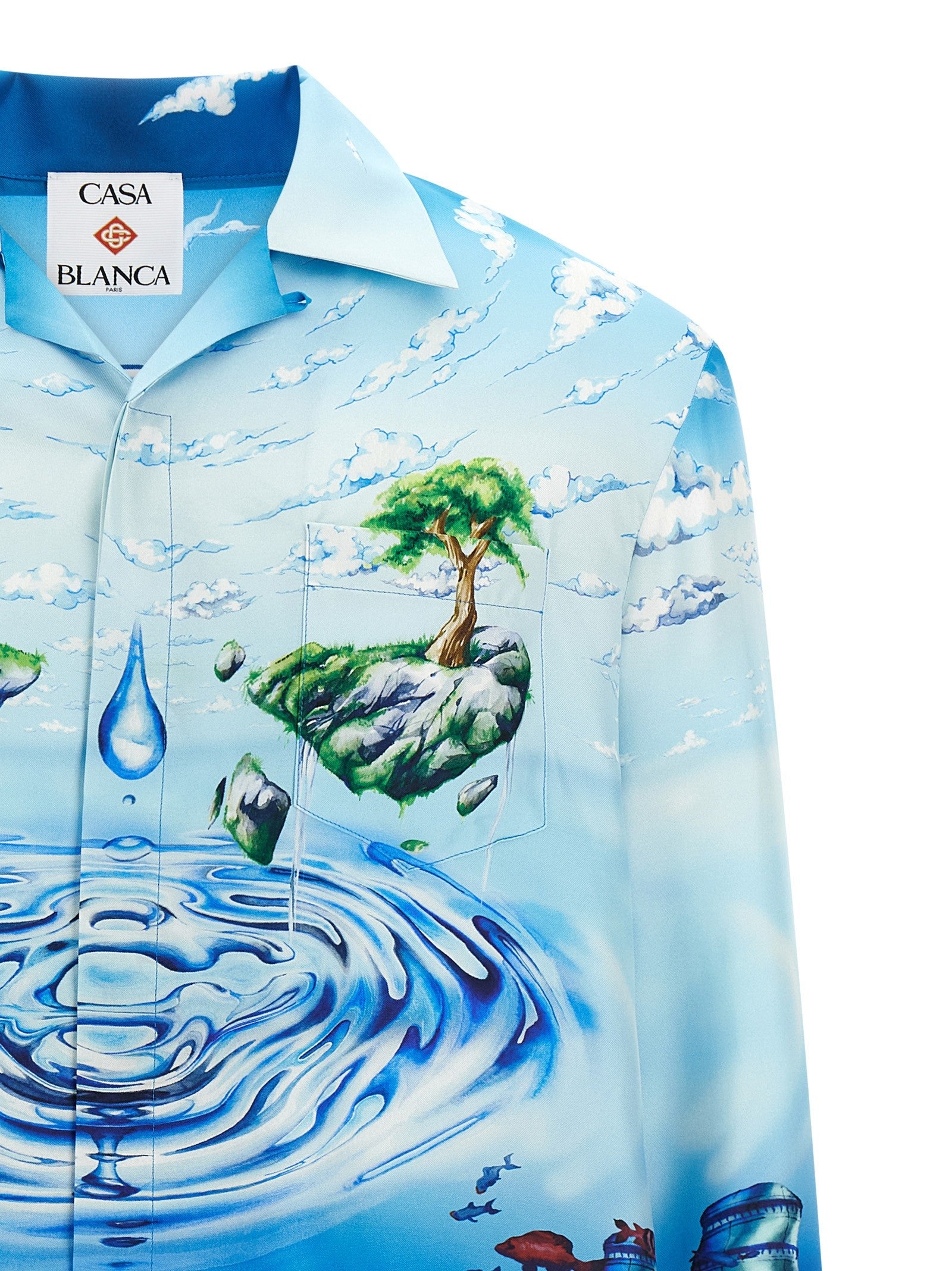 Casablanca Lost Atlantis Shirt Gold