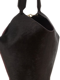 Khaite Lotus Small Shopping Bag Red