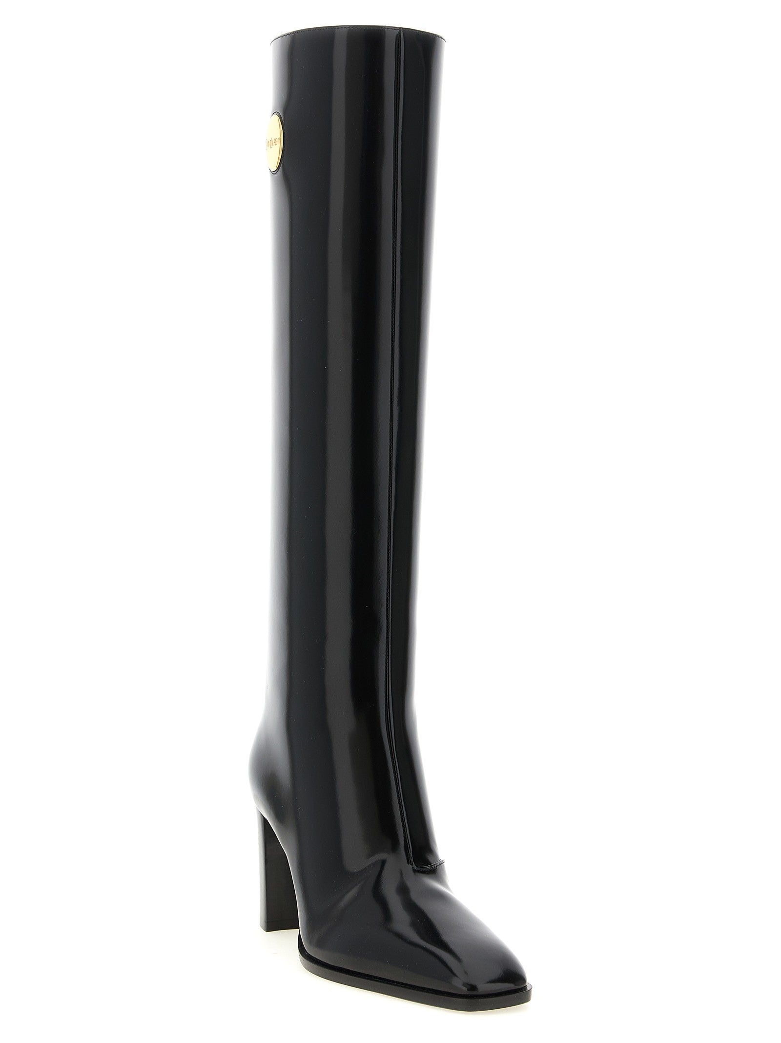 Saint Laurent Louis Boots Black