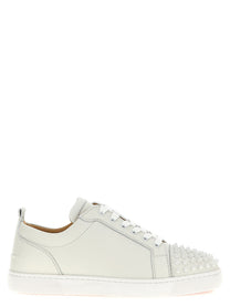 Christian Louboutin Louis Junior Spikes Sneakers White