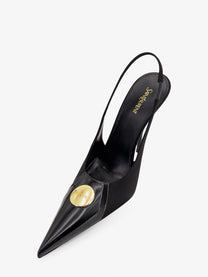 Saint Laurent Women's Louis Patent Leather Pumps Black