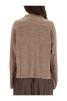 Loulou De Saison Women's Kaia Lds Cardigan Beige, view 3