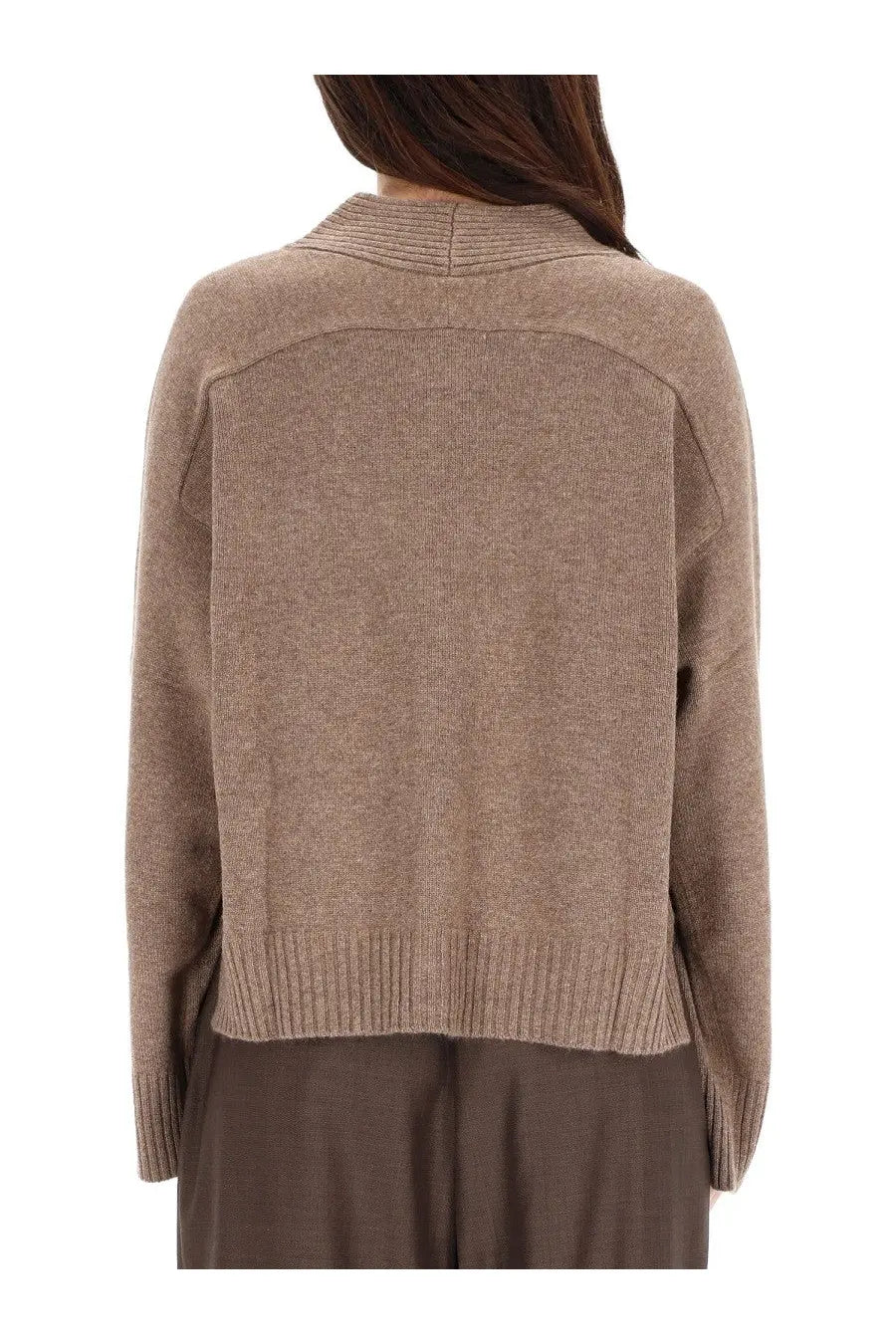 Loulou De Saison Women's Kaia Lds Cardigan Beige, view 3