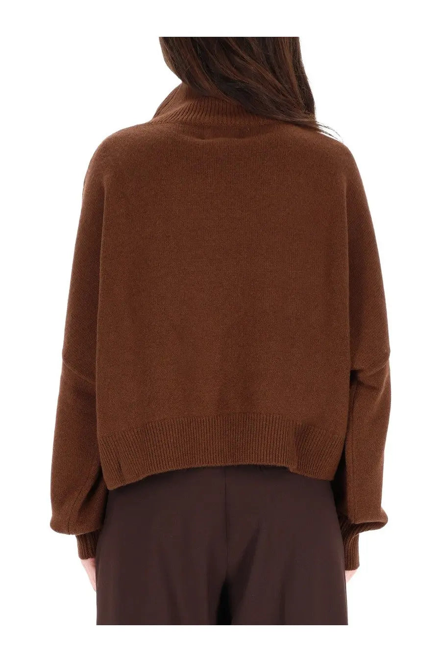Loulou De Saison Women's Luke Shirt Brown, view 3