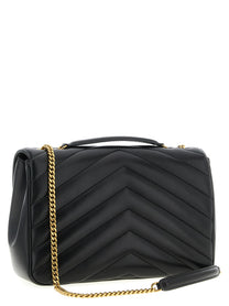 Saint Laurent Loulou Large Shoulder Bag Black