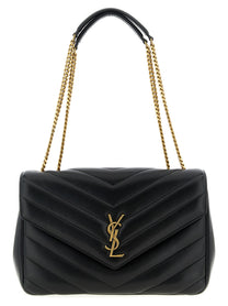 Saint Laurent Loulou Large Shoulder Bag Black