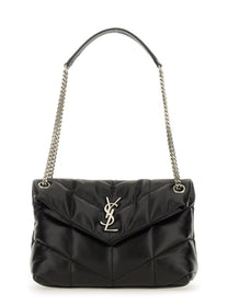 Saint Laurent Women's Loulou Puffer Bag Small Black