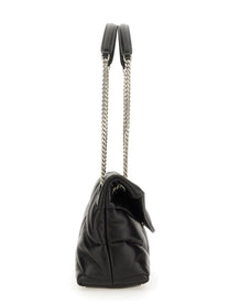 Saint Laurent Women's Loulou Puffer Bag Small Black