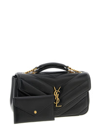 Saint Laurent Loulou Small Shoulder Bag Black