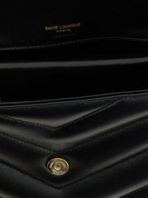 Saint Laurent Loulou Small Shoulder Bag Black