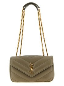 Saint Laurent Loulou Small Shoulder Bag Green