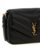 Saint Laurent Loulou Toy Crossbody Bag Black