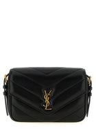 Saint Laurent Loulou Toy Crossbody Bag Black