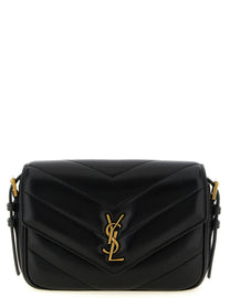 Saint Laurent Loulou Toy Crossbody Bag Black