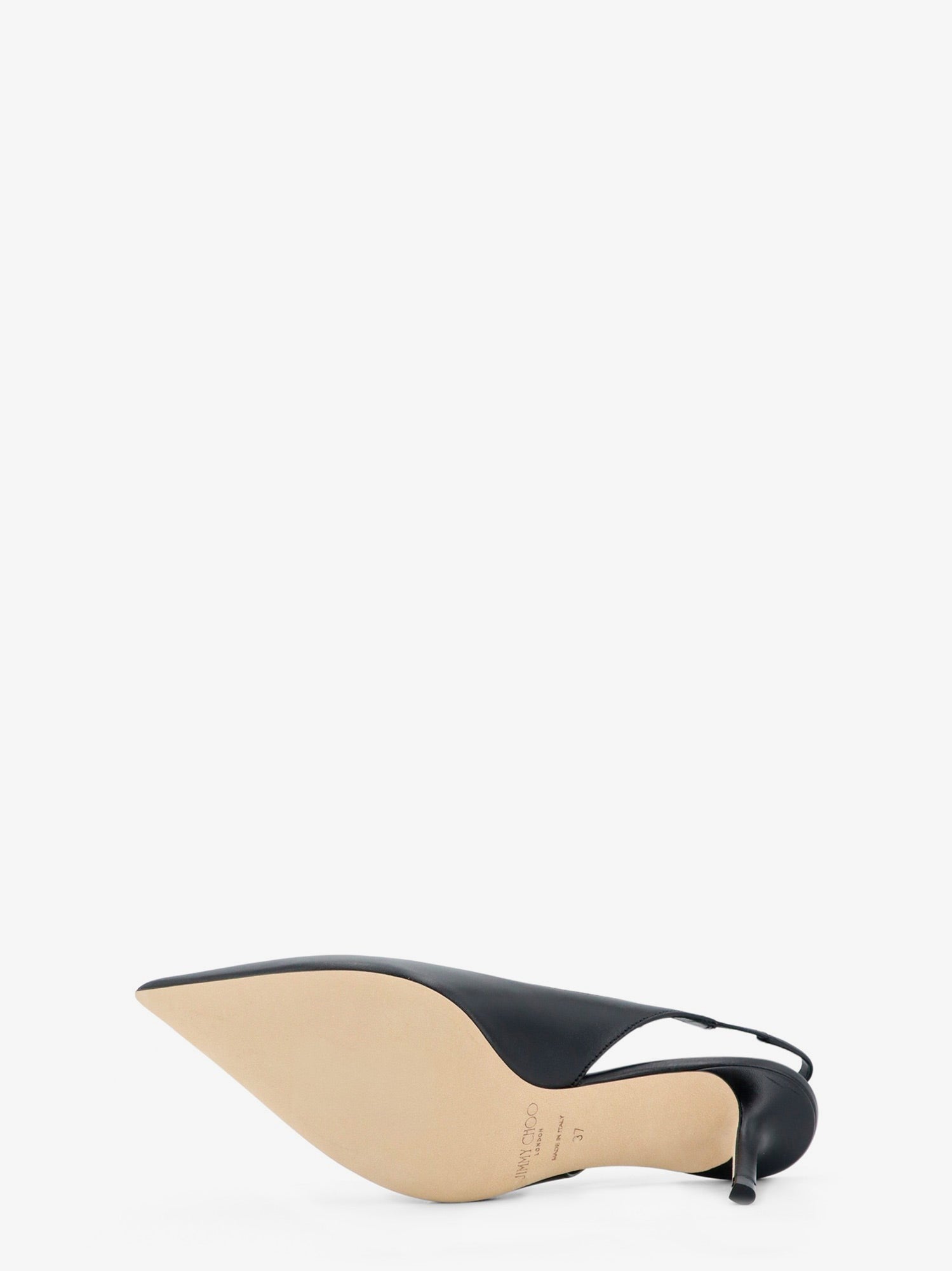 Jimmy Choo Women's Love Leather Slingback Décolleté Black